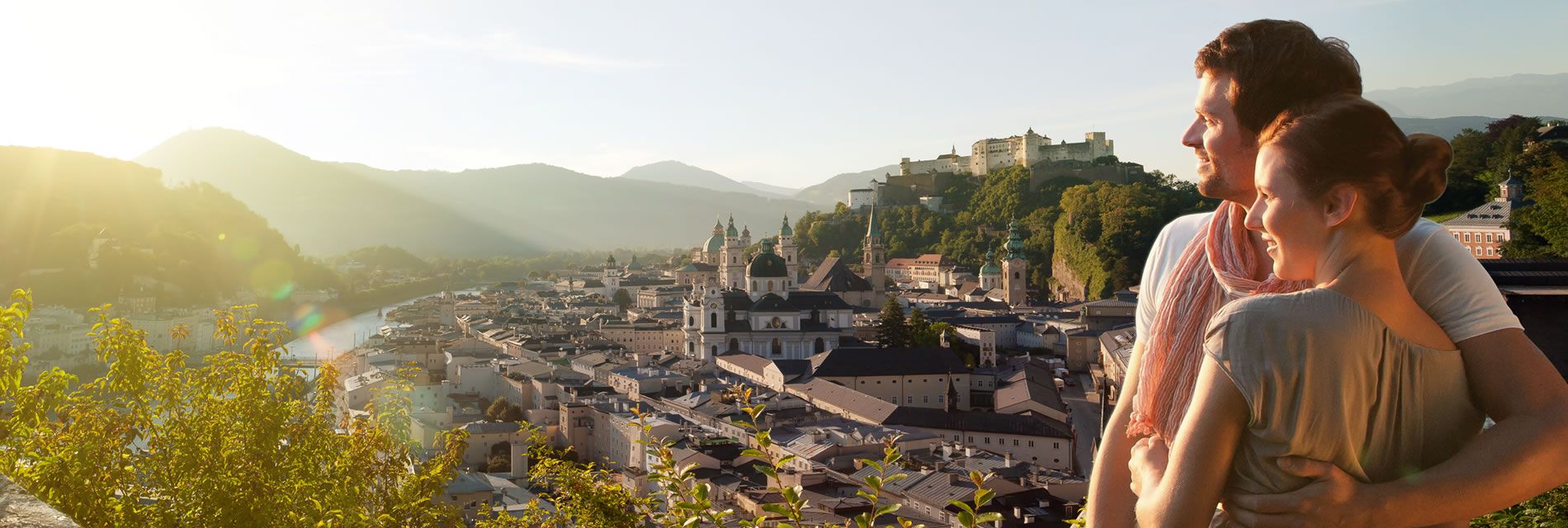Besuchen Sie die nahe gelegene Festspielstadt Salzburg