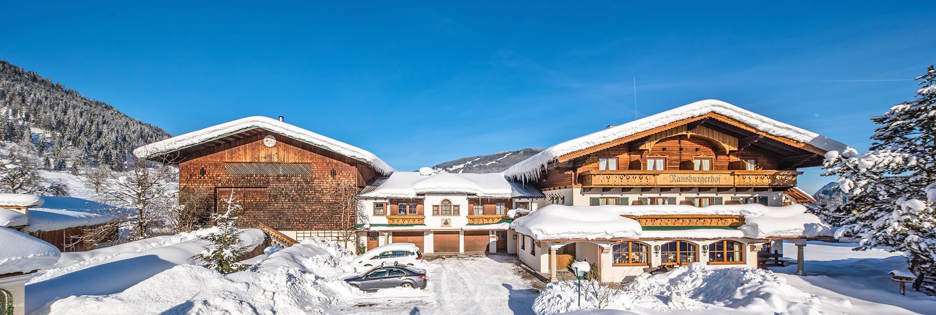 Verbringen Sie einen traumhaften Skiurlaub bei uns im Hotel-Garni Ransburgerhof in Flachau - mitten in Ski amadé